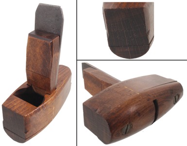F. Willey, Leeds, England: Unus. Round Sole "Toothing" Plane