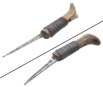 Unmarked, No. CK: Classic Native Amer. Crooked Knife