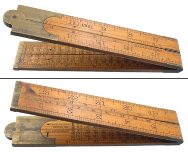 Stanley Rule & Level, No. 81: Two-Foot/Four-Fold Folding Rule