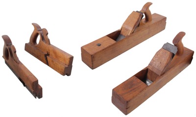 Assorted Makers: Wkg. Set Of Four Cle An Woodworking Plane