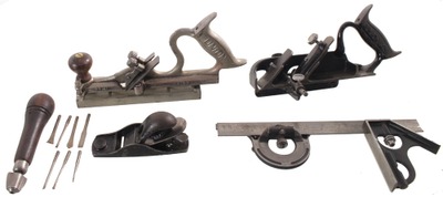 Union Manufacturing Company, New Britain, Connecticut: Two Clean & Usable Woodworking Planes