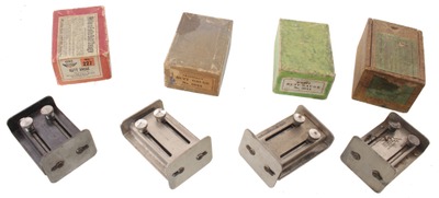 Assorted Makers: Four Original Box Marking Gauges