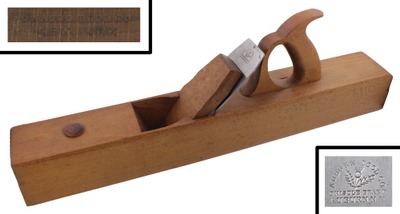 Owasco Tool Company, New York, New York, No. 21: Unused 22" Beech Body Jointer Plane