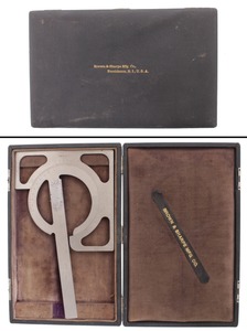 Brown & Sharpe Manufacturing Company, Providence, Rhode Island, No. 510: Shaw's Patent Drafting Protractor