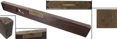 Stanley Rule & Level: Extra Early Laminate Trop. Hdwd. Level