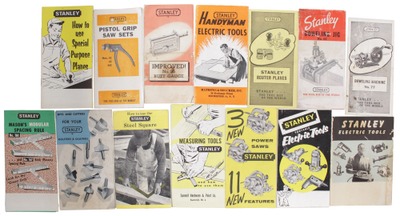 Stanley Rule & Level: Group Of Promotional Pamplets & Manuals