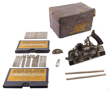 Record Tool Works, Sheffield, England, No. 405: Combination Metallic Plane