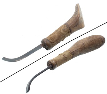 Unmarked, No. CK: Classic Native Amer. Crooked Knife