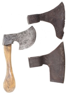 Unmarked: Three Early Axes And Axe Heasds