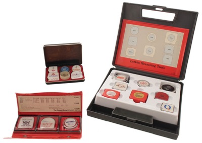 Lufkin Rule Company, Saginaw, Michigan: Three Display For Lufkin Tape Measure
