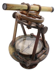 Loring & Churchill, Boston, Massachusetts: Precision Surveyor's Transit