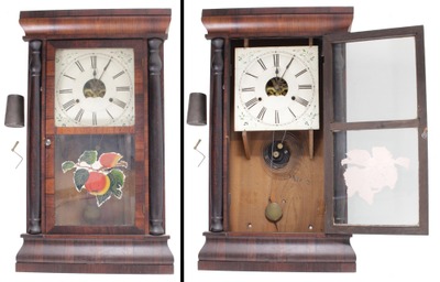 Seth Thomas, Thomaston, Connecticut: Fancy Body Shelf Clock