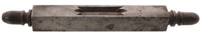 Unmarked: Early Machined Iron Spirit Level