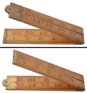 Chapin-Stephens Company, Pine Meadow, Connecticut, No. 7: Two-Foot/Four-Fold Folding Rule