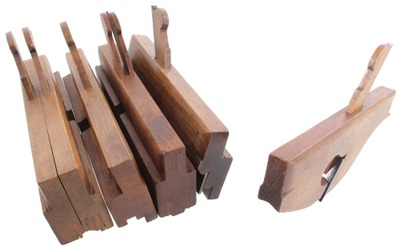 J.W. Farr, New York, New York: Five Extra Clean Molding Planes