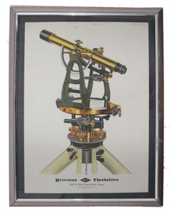 Buff & Buff, Boston, Massachusetts: Framed Color Adv. Lithograph