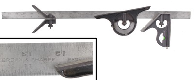 Lufkin Rule Company, Saginaw, Michigan: 24" Engineer's Combination Square