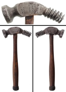P.F. Peters, Natick, Massachusetts: Patented Lasting Hammer