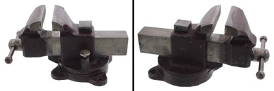 Unmarked: Extra Clean 2" Jaw Swivel Base Vise