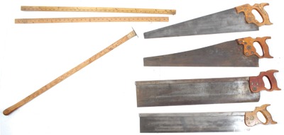 Assorted Makers: Four Clean & Usable Hand Saws