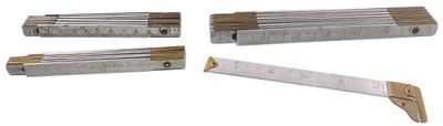 Assorted Makers: Four Clean Aluminum Folding Rules