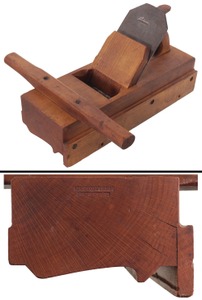 M. & A. Copeland, Warranted: Massive Handled Crown Molding Plane