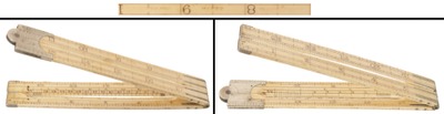 E. Preston & Sons, Birmingham, England (Unmarked): Two-Foot, Four-Fold Folding Rule