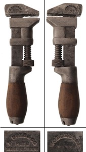 L. Coes & Company, Worcester, Massachusetts: "Coes No. 1" Patent Nut Wrench