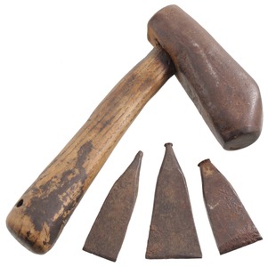 Unmarked: Rare Small Size File Maker's Hammer