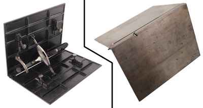 Collins & Rice, Cleveland, Ohio: Patent Cast Iron Core Box Plane
