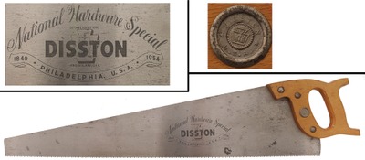 Henry Disston & Sons, Philadelphia, Pennsylvania: National Hardware Special "crosscut"