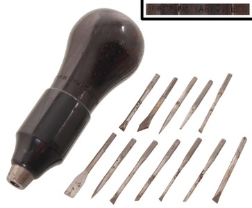Stephen Henry, Marshfield, Massachusetts: "Henry's Patent" Tool Handle