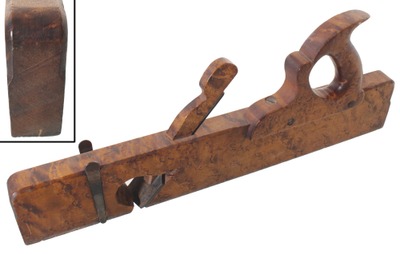 Unmarked: Shipwright's Birdsey E Maple Rabbet Plane