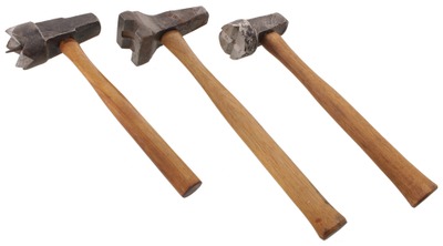 Assorted Makers: Wkg. Set Of Three B'smith's Hammers