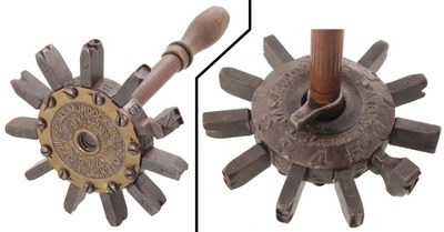 Murdock Jr., James/116 Opera Plac: Fancy Iron & Brass Cooper's Mkg. Hammer