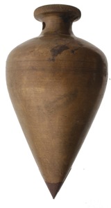Unmarked: Massive 7 Pound Brass Plumb Bob