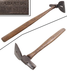 D.R. Barton & Company, Rochester, New York: Early Veneer Type Hammer