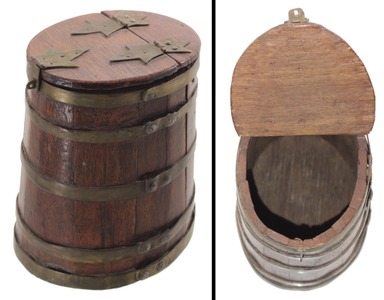 Unmarked: Artfully Crafted Miniature Barrel