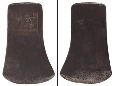 Buffalo Wholesale Hardware Company: "Buffalo Black" Axe Head