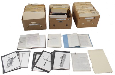 Welsh, Peter/Tupper Lake, N.Y.: Orig. Author's Research Papers