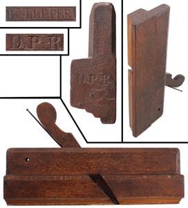 Iohn Sleeper, Newburyport, Massachusetts: Early Q. Rnd. With Fil Molding Plane