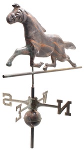 Unmarked: Recently Made Copper Weathervane