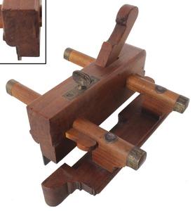 E. Safford, Albany, New York: Early N.Y. Maker Wdg. Arm Plow Plane