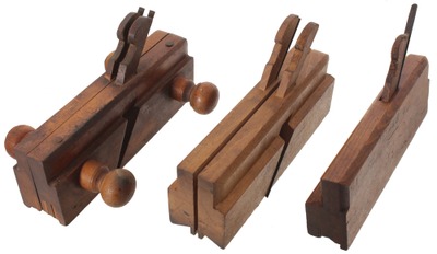 Assorted Makers: Three Extra Clean Sash Molding Planes