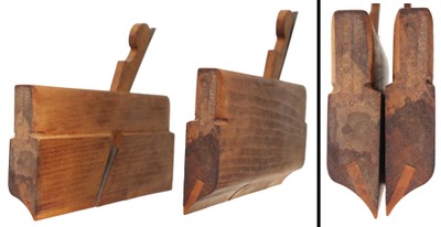 T.J. Mc Master & Company, Auburn, New York: Pair Of Slipe Bill Molding Plane