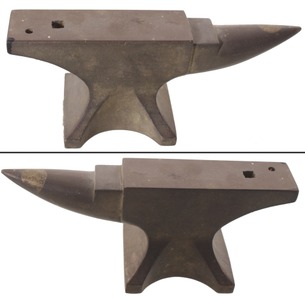 Unmarked: Unus. Solid Brass Anvil