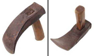 Unmarked: Early Hand Forged Hand Adze