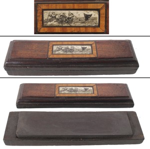 Unmarked: Early Mahogany Slipstone Case