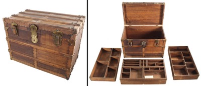 Unmarked: Early Clock Mkrs. Accessory Trunk