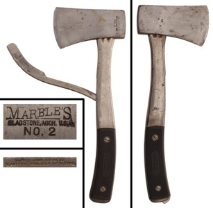 Marble's Arms & Manufacturing Company, Gladstone, Michigan, No. 2: Folding Camp Hatchet